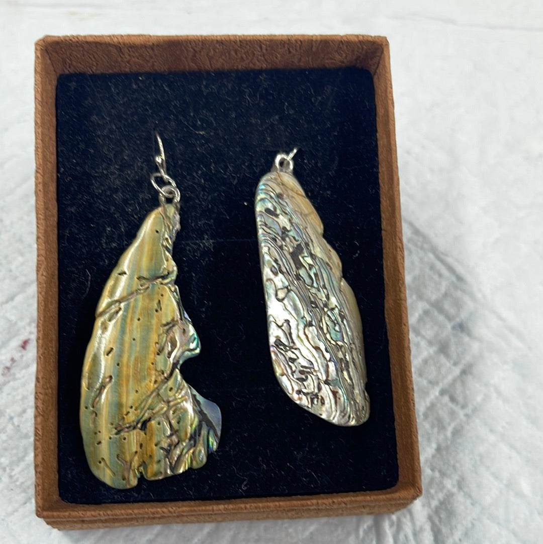 abalone earrings
