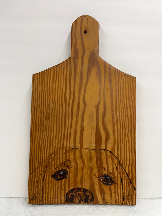 golden cutting board