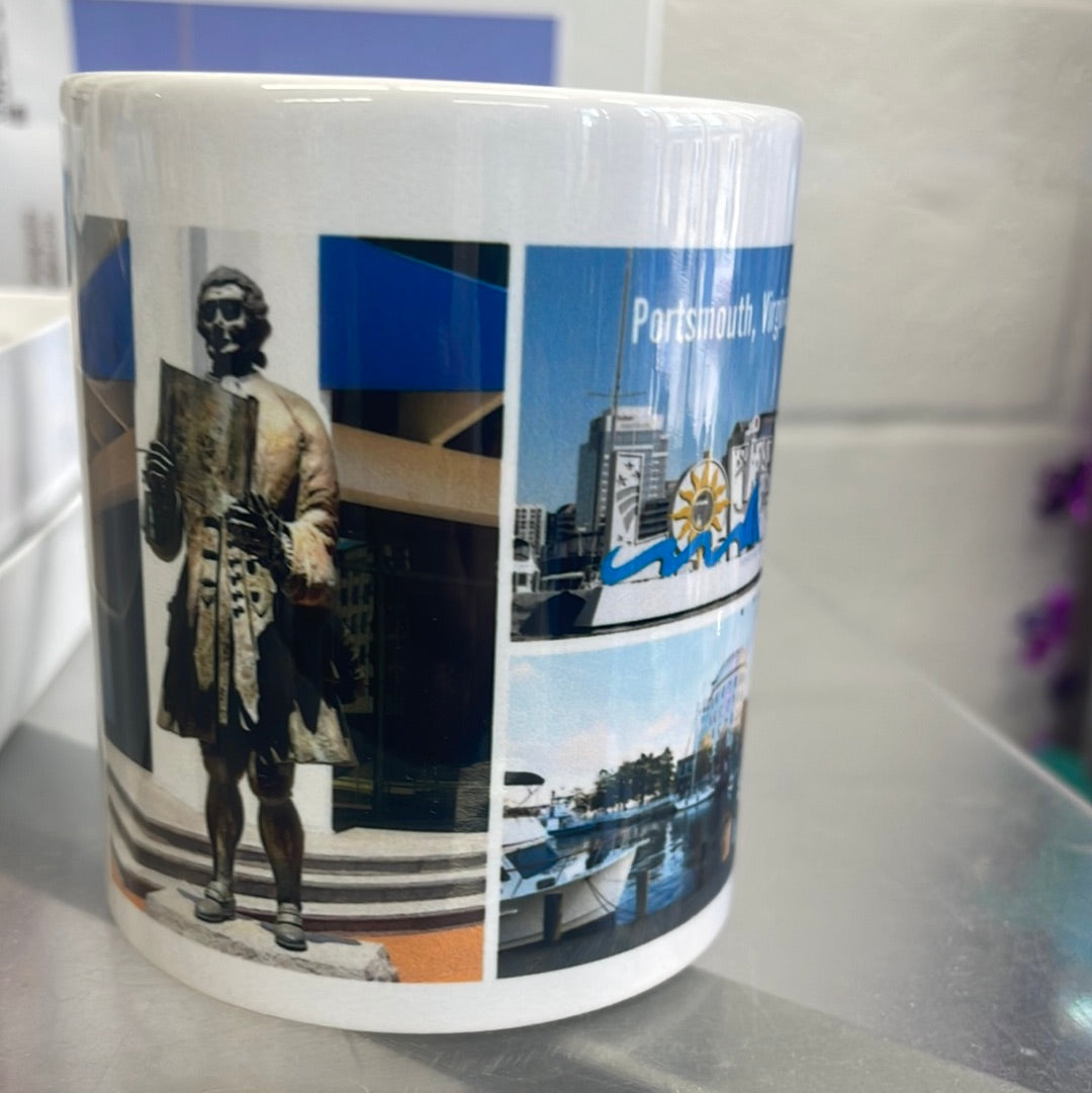 Portsmouth Collage Mugs