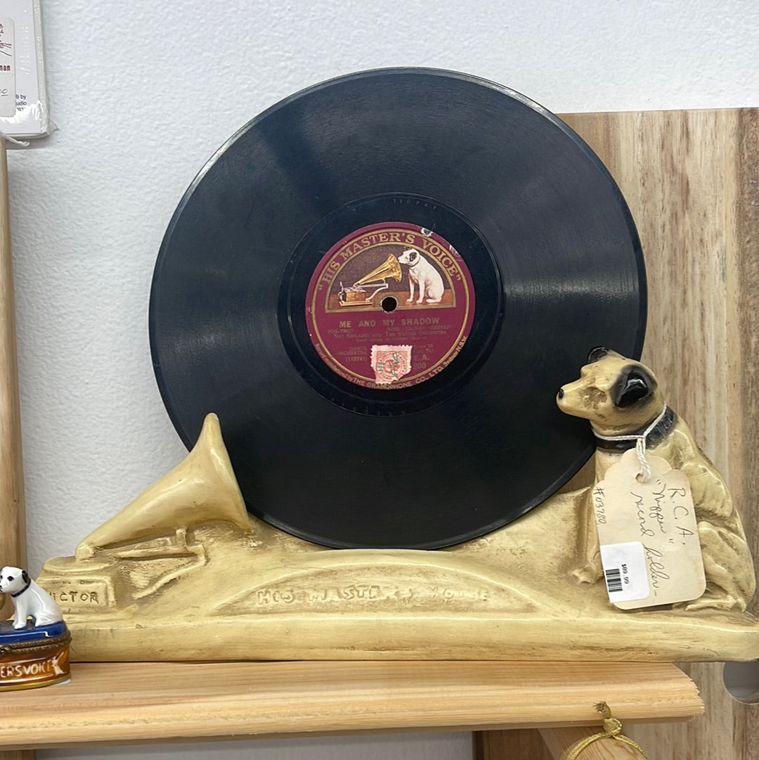 RCA Nipper w/ record