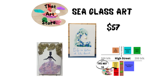 Sea Glass art