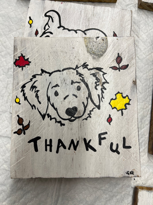 thankful brittany spaniel