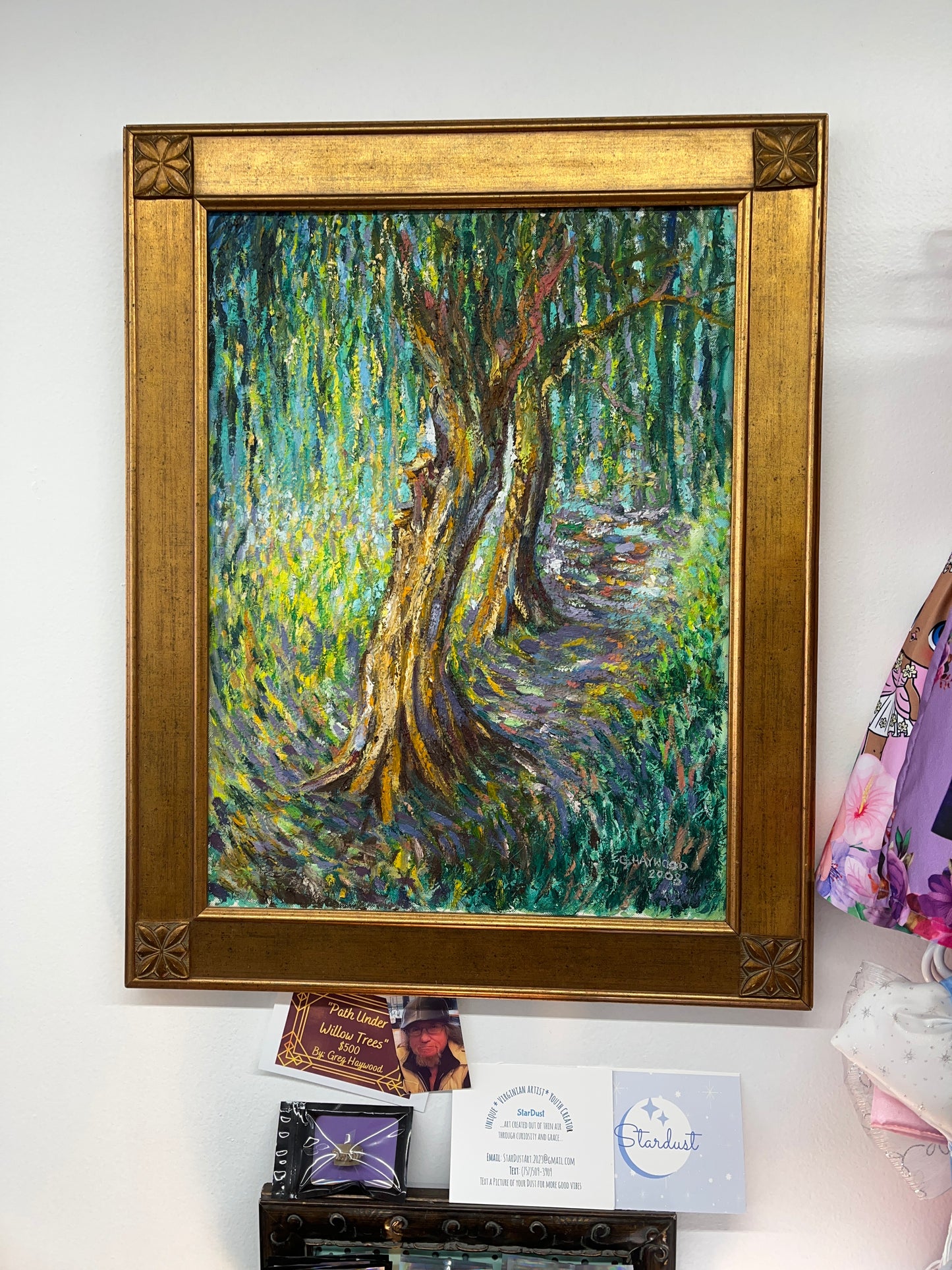 Path Under the Willow Trees