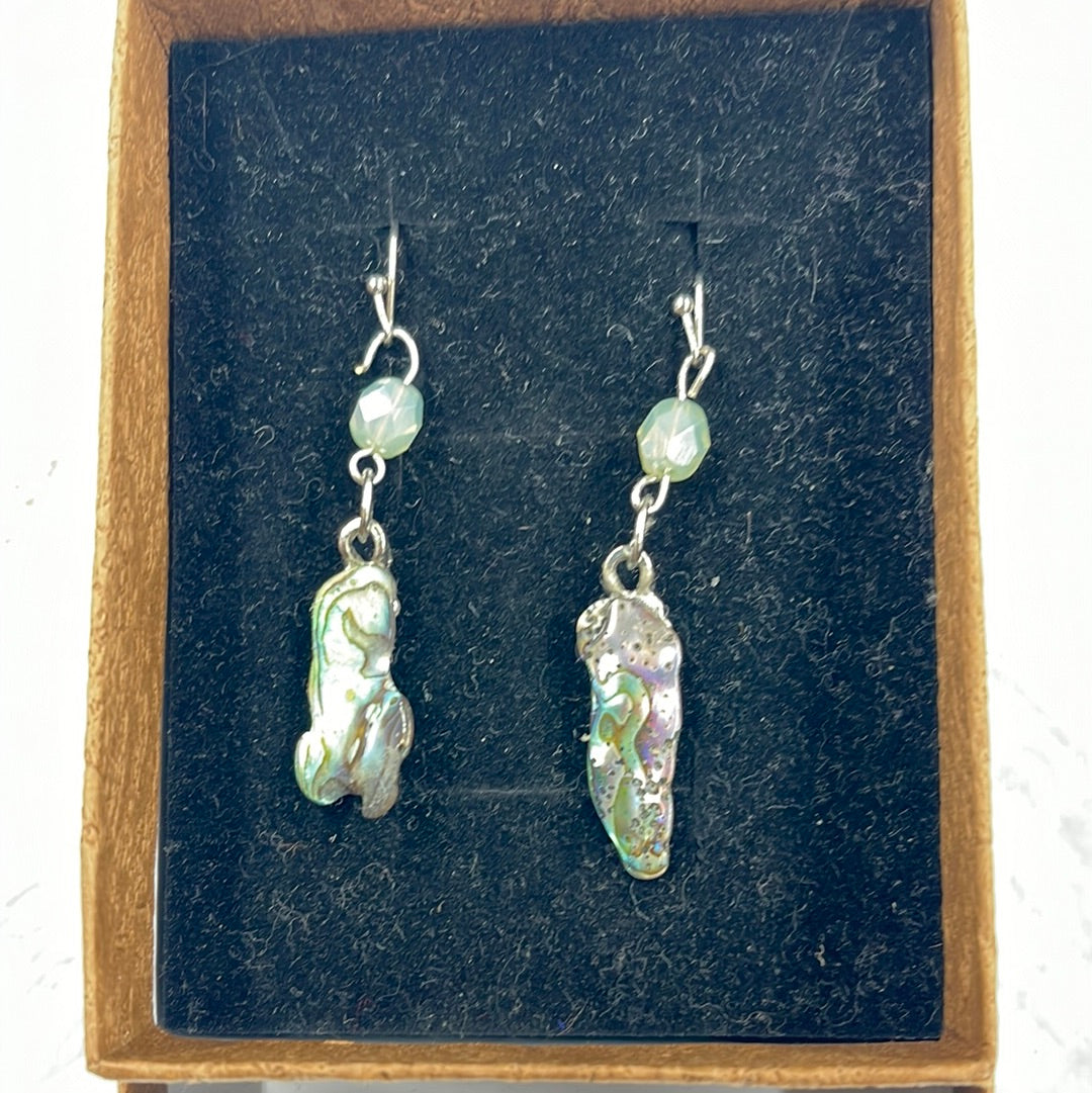 abalone earrings