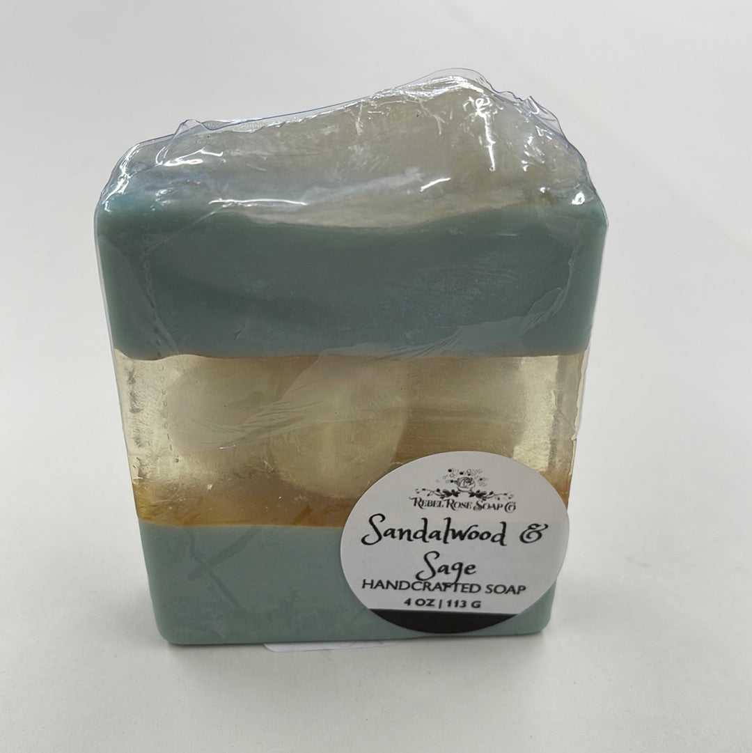 Sandalwood & Sage soap