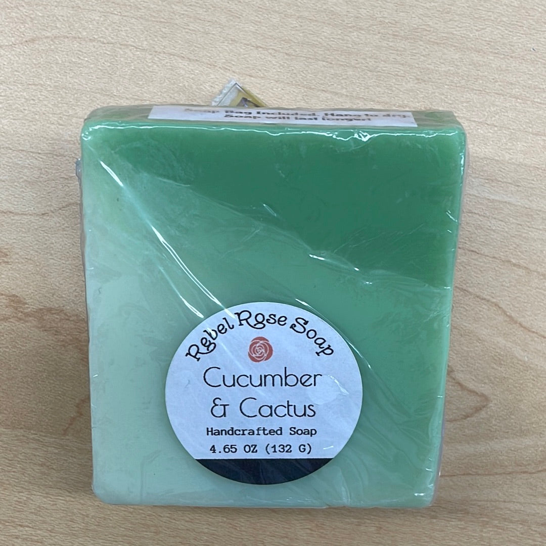 Cucumber & Cactus Soap