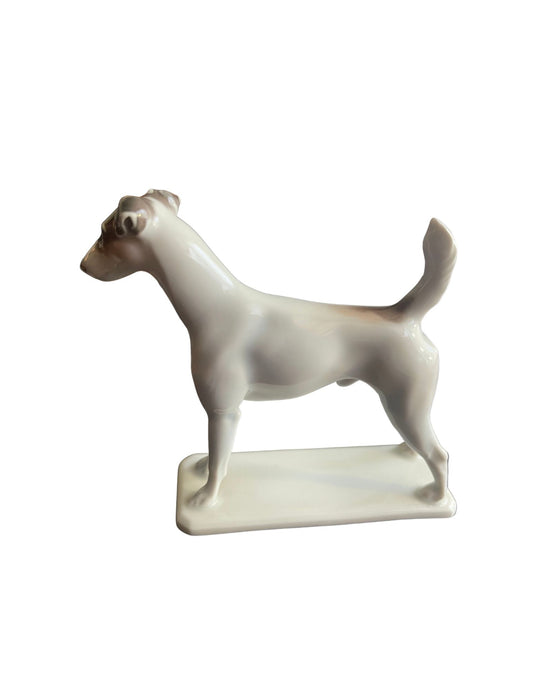 Rosenthal porcelain standing smooth fox terrier