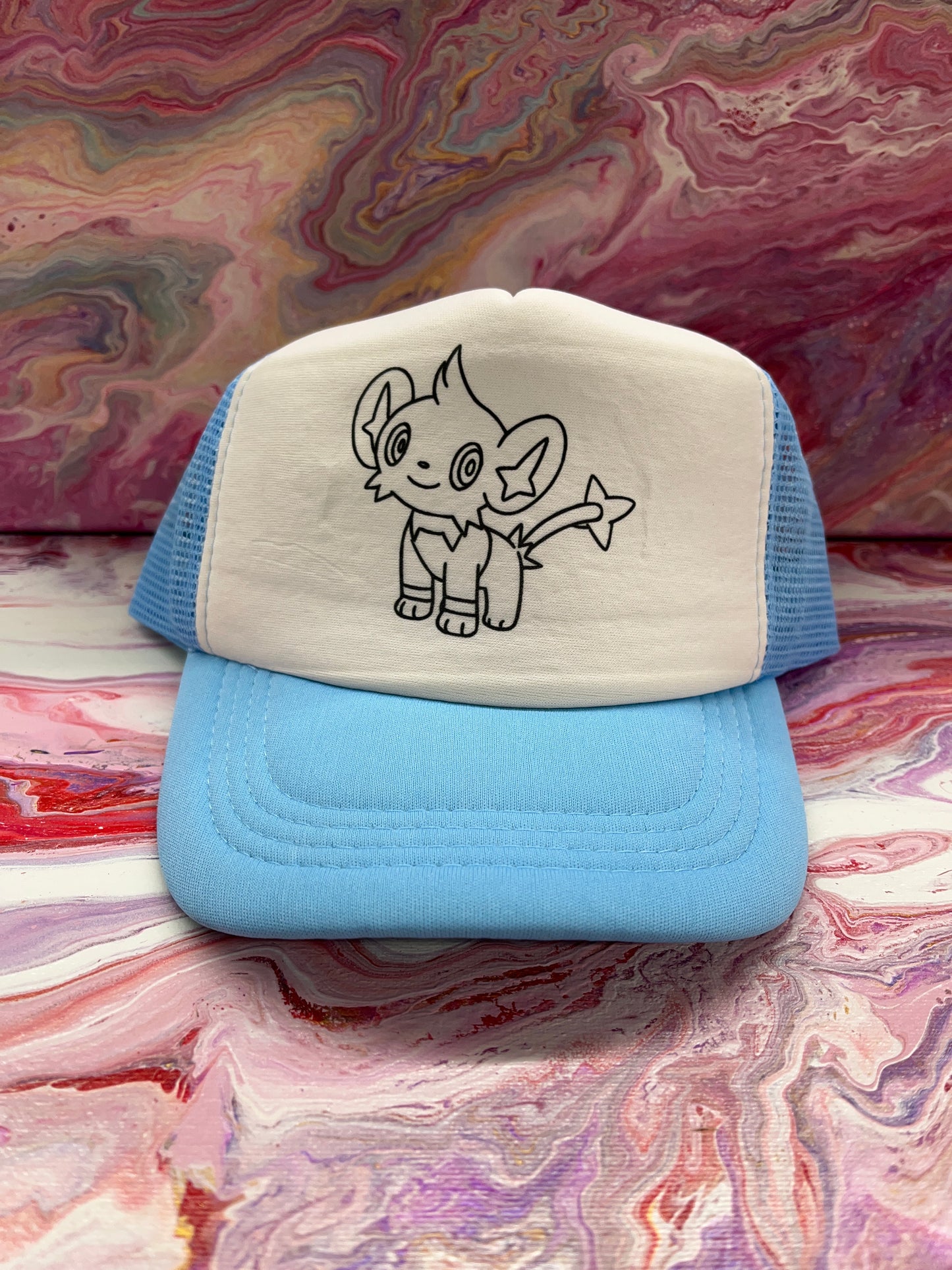 Kids hat, Blue Shinx