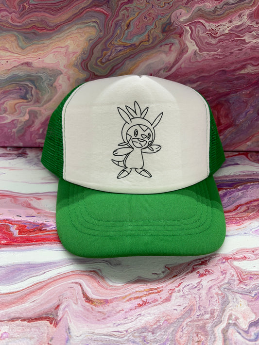 Kids hat, Green Chespin