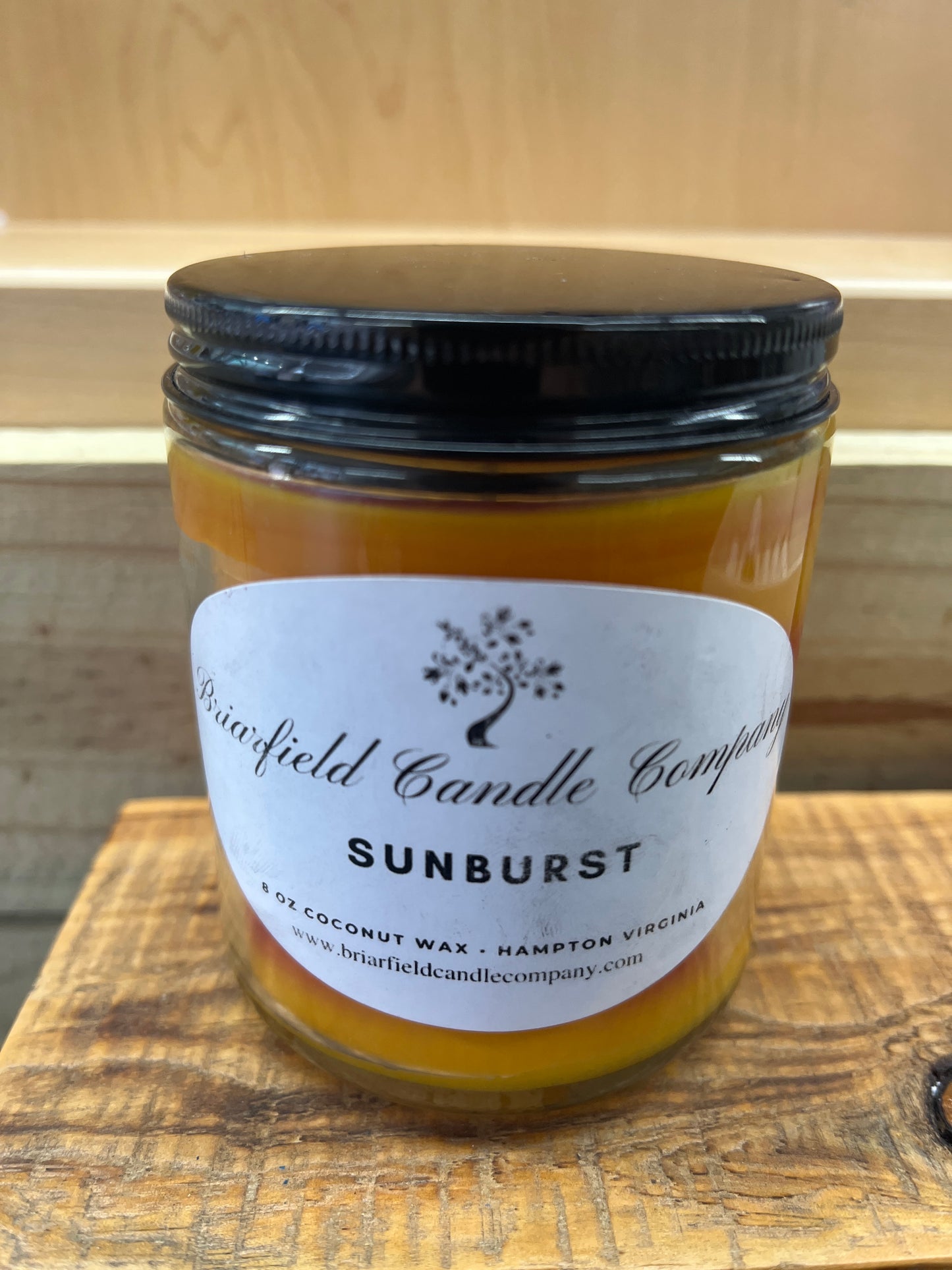 Sunburst Candle