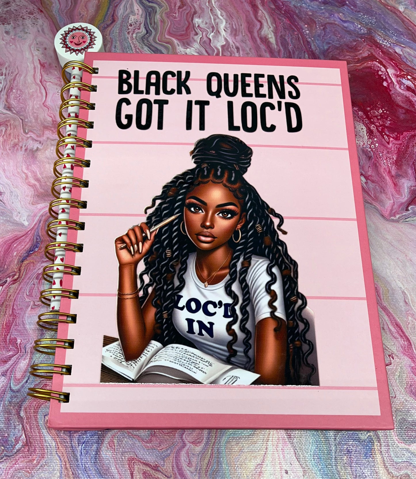 Black Queens Got It Loc'd notebook