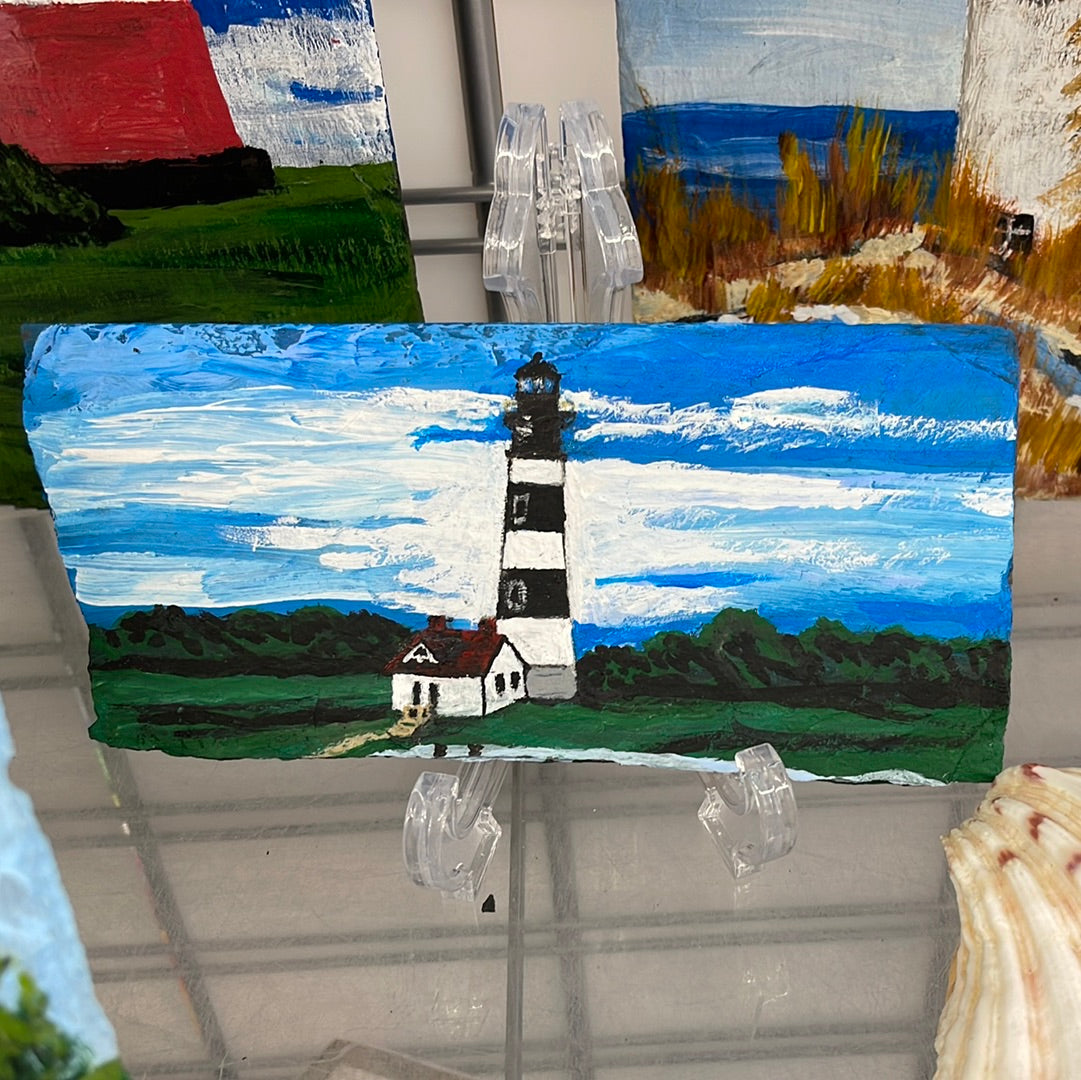 1/4 slate lighthouse
