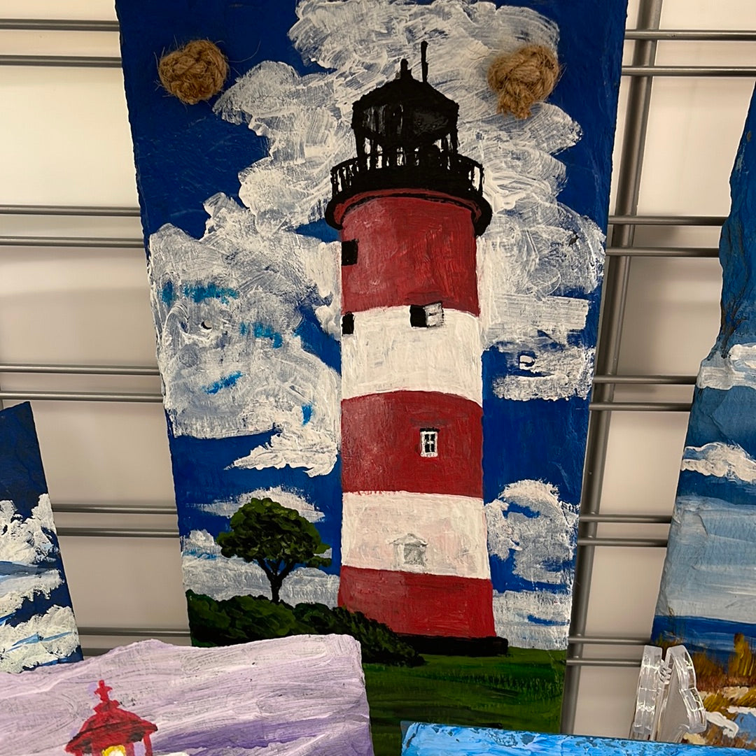 full slate lighthouse